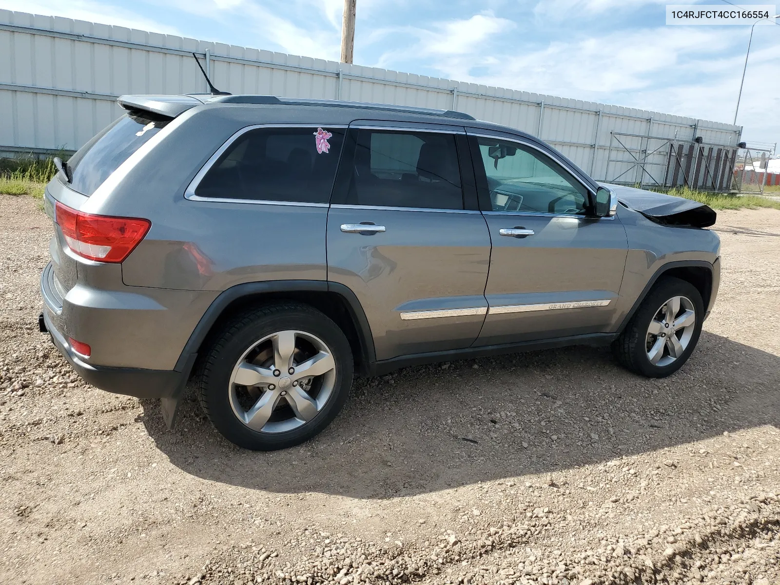 2012 Jeep Grand Cherokee Overland VIN: 1C4RJFCT4CC166554 Lot: 67762764