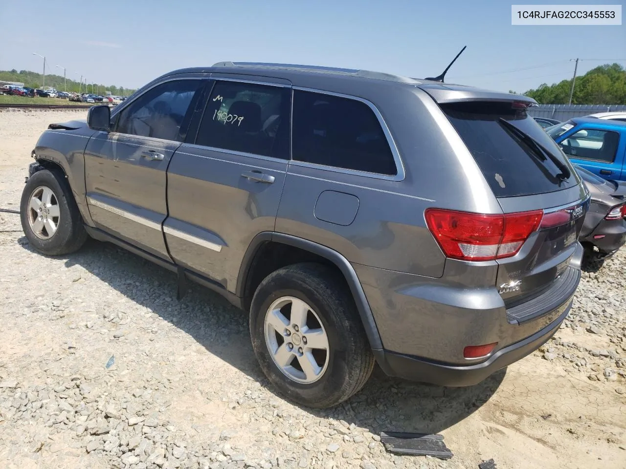 1C4RJFAG2CC345553 2012 Jeep Grand Cherokee Laredo