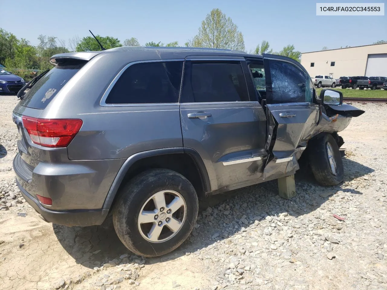 2012 Jeep Grand Cherokee Laredo VIN: 1C4RJFAG2CC345553 Lot: 68633672