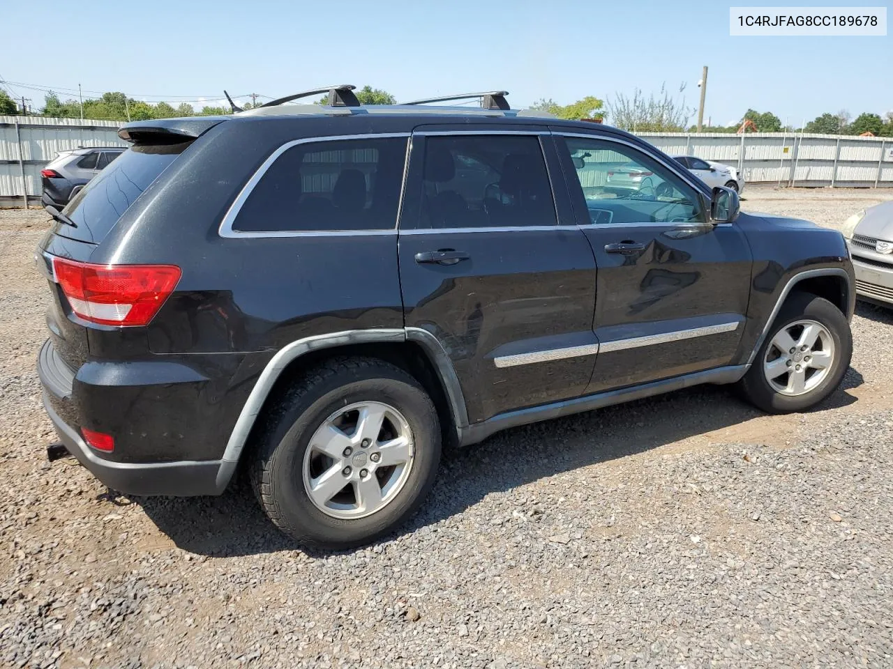 2012 Jeep Grand Cherokee Laredo VIN: 1C4RJFAG8CC189678 Lot: 68982314