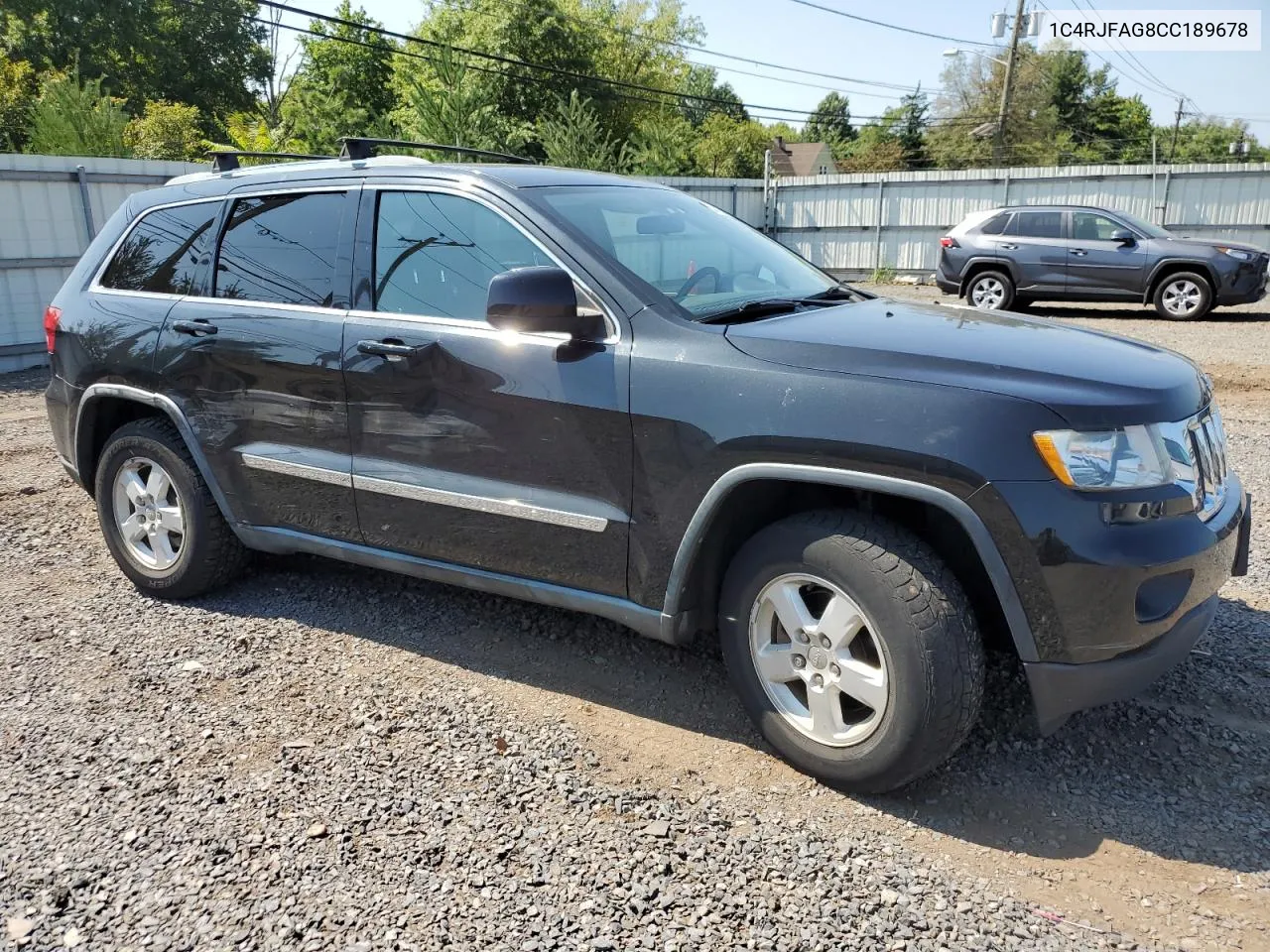 2012 Jeep Grand Cherokee Laredo VIN: 1C4RJFAG8CC189678 Lot: 68982314