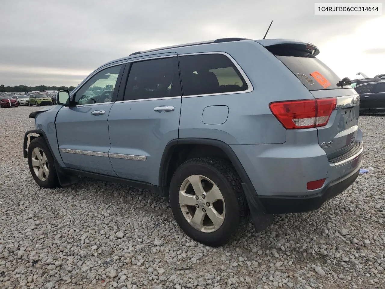 2012 Jeep Grand Cherokee Limited VIN: 1C4RJFBG6CC314644 Lot: 69001834