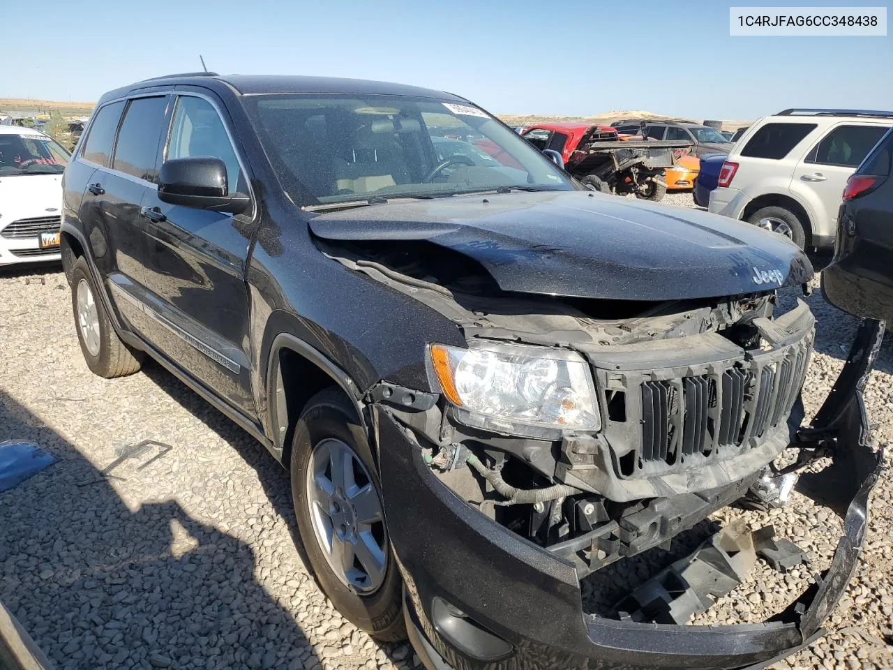 2012 Jeep Grand Cherokee Laredo VIN: 1C4RJFAG6CC348438 Lot: 69040414