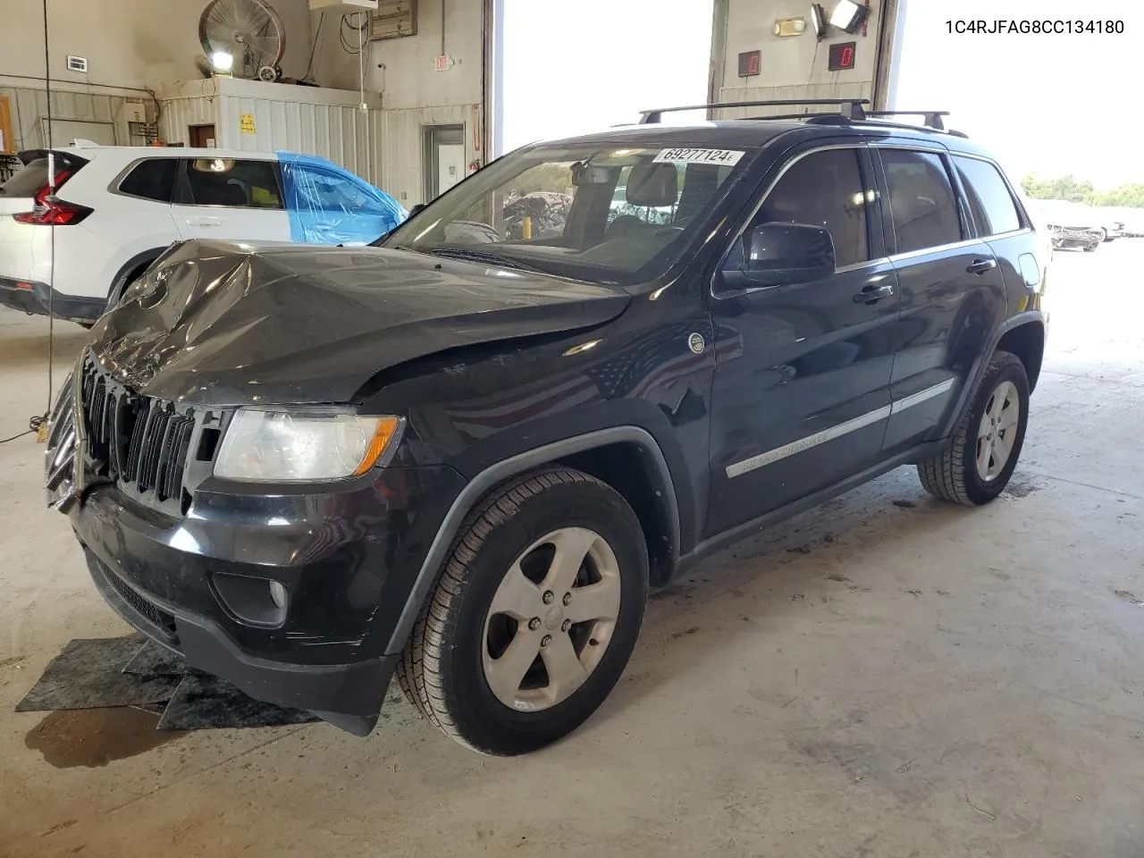 2012 Jeep Grand Cherokee Laredo VIN: 1C4RJFAG8CC134180 Lot: 69277124