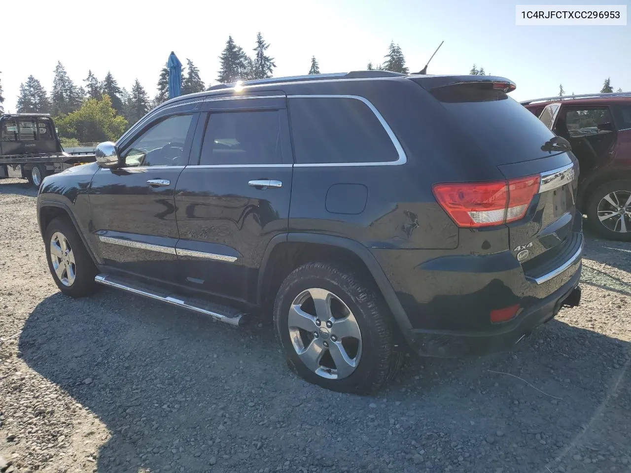 2012 Jeep Grand Cherokee Overland VIN: 1C4RJFCTXCC296953 Lot: 69318024