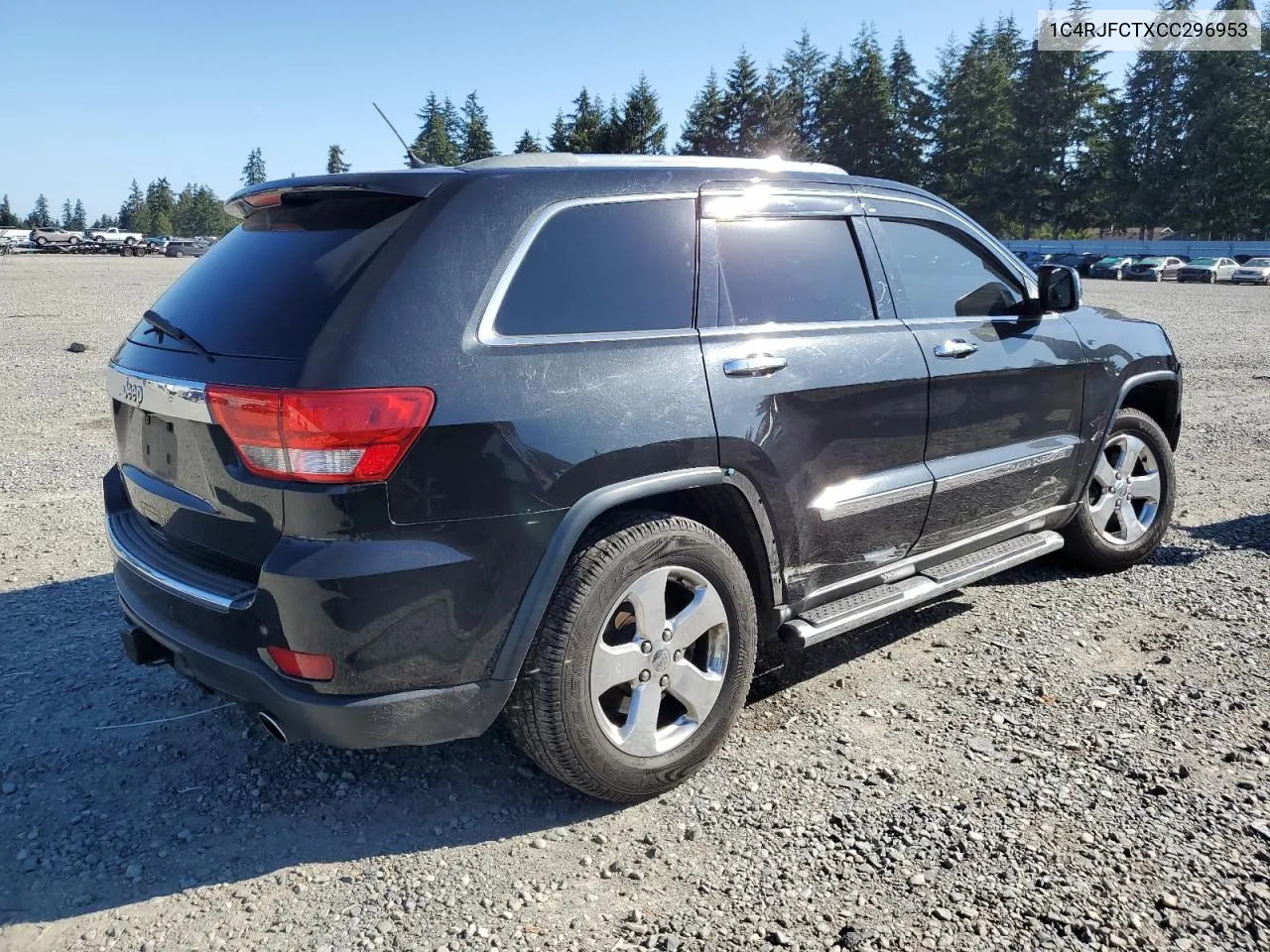 2012 Jeep Grand Cherokee Overland VIN: 1C4RJFCTXCC296953 Lot: 69318024