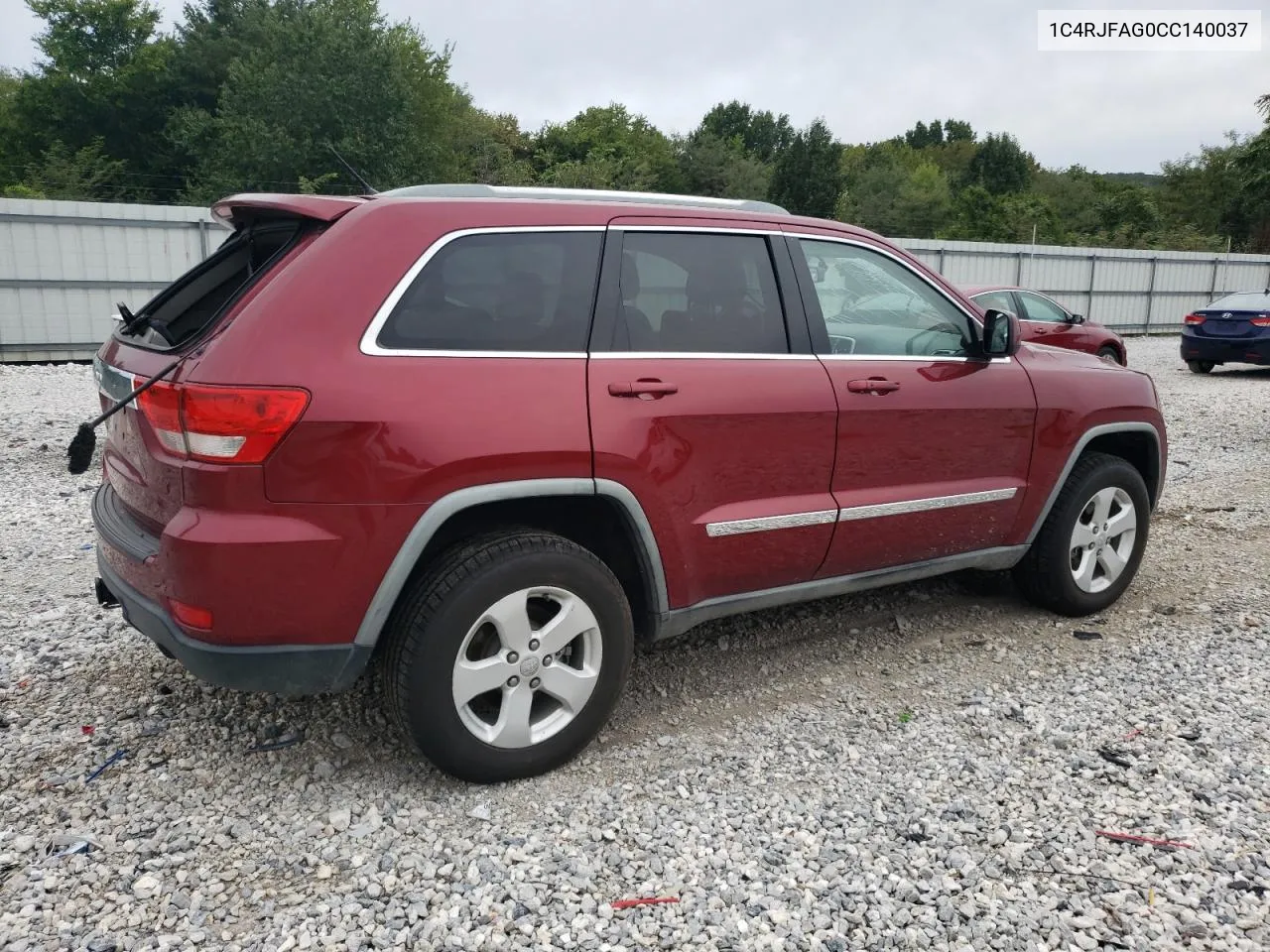 2012 Jeep Grand Cherokee Laredo VIN: 1C4RJFAG0CC140037 Lot: 69497564