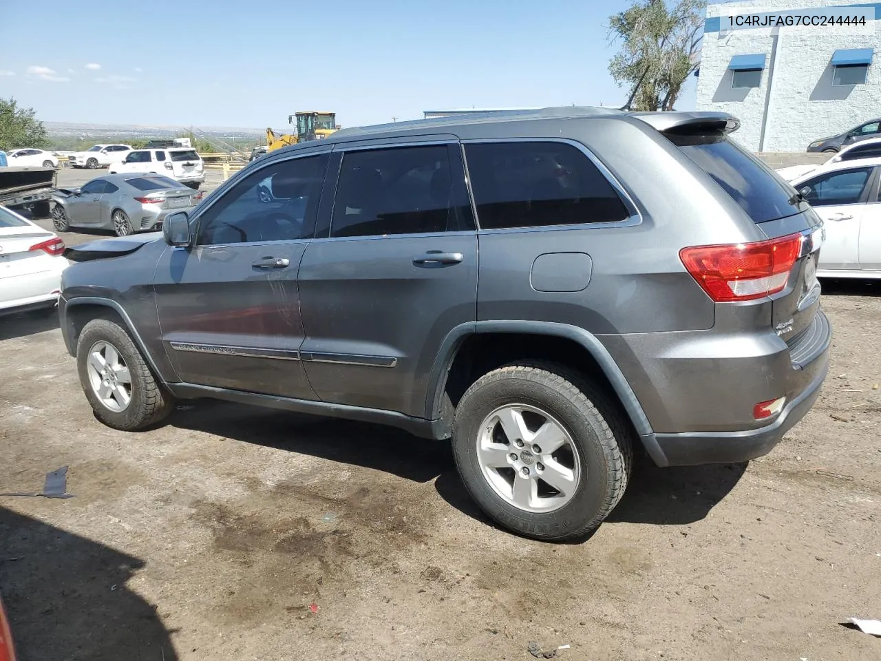 2012 Jeep Grand Cherokee Laredo VIN: 1C4RJFAG7CC244444 Lot: 69774054