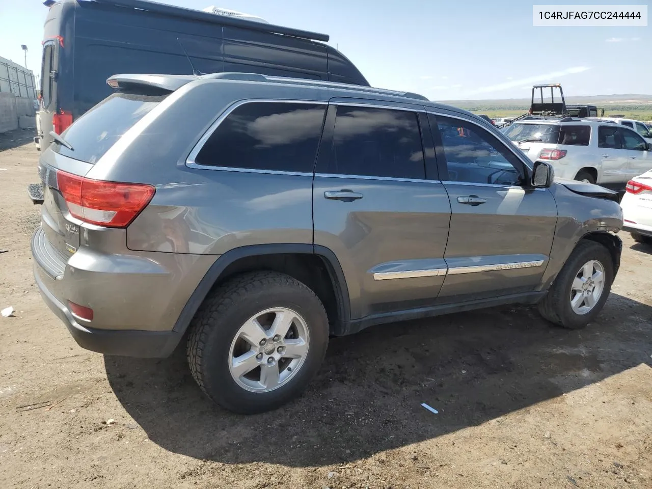 2012 Jeep Grand Cherokee Laredo VIN: 1C4RJFAG7CC244444 Lot: 69774054