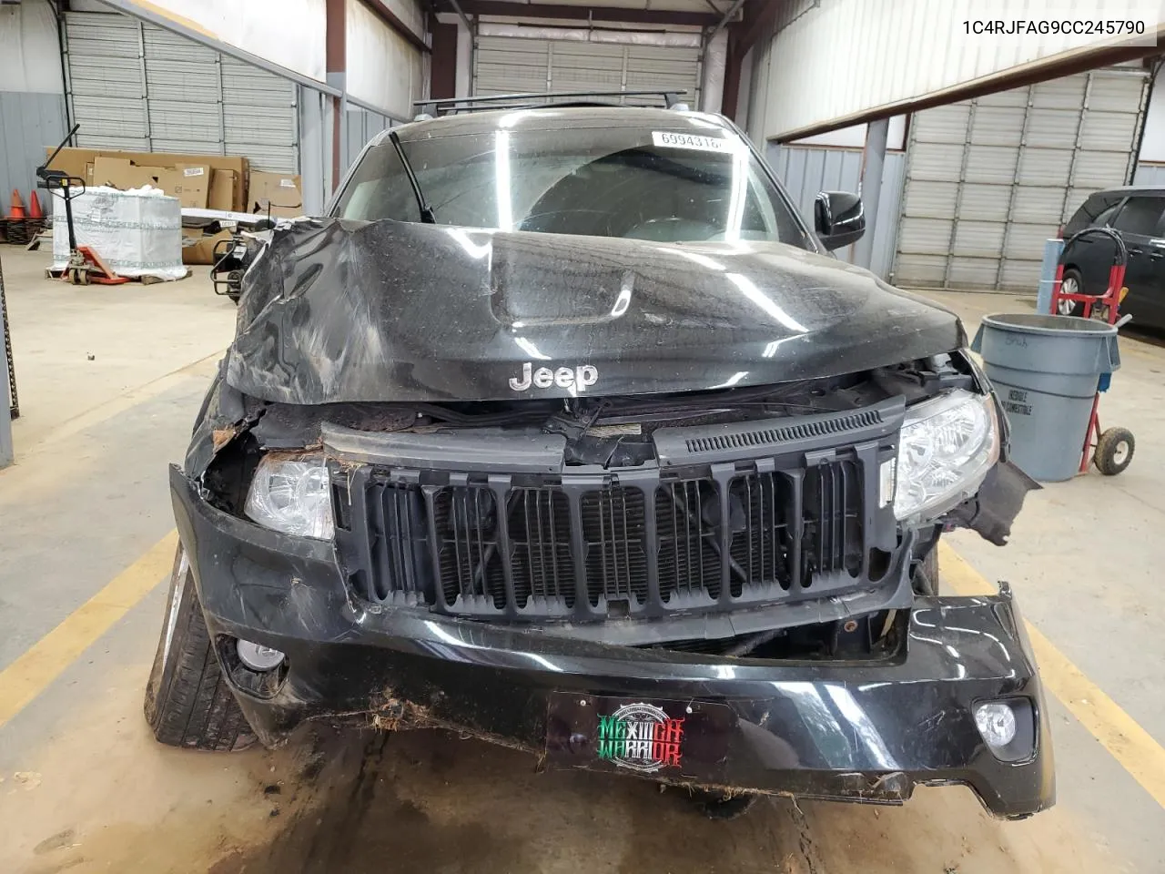 1C4RJFAG9CC245790 2012 Jeep Grand Cherokee Laredo