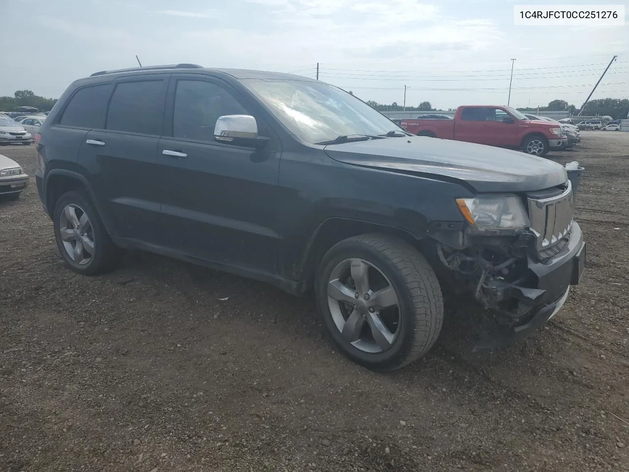 2012 Jeep Grand Cherokee Overland VIN: 1C4RJFCT0CC251276 Lot: 70193914