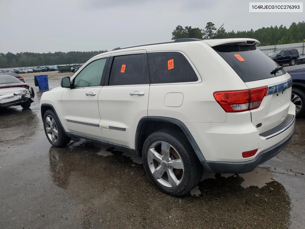 1C4RJECG1CC276393 2012 Jeep Grand Cherokee Overland