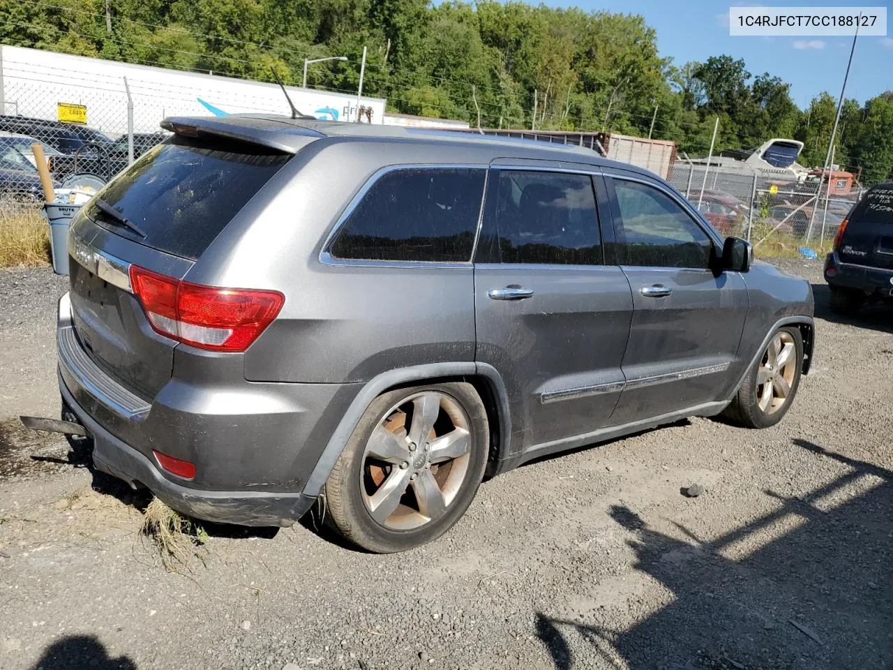 2012 Jeep Grand Cherokee Overland VIN: 1C4RJFCT7CC188127 Lot: 70434194