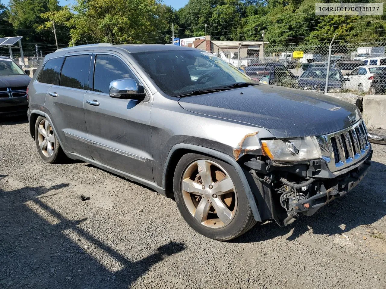 2012 Jeep Grand Cherokee Overland VIN: 1C4RJFCT7CC188127 Lot: 70434194