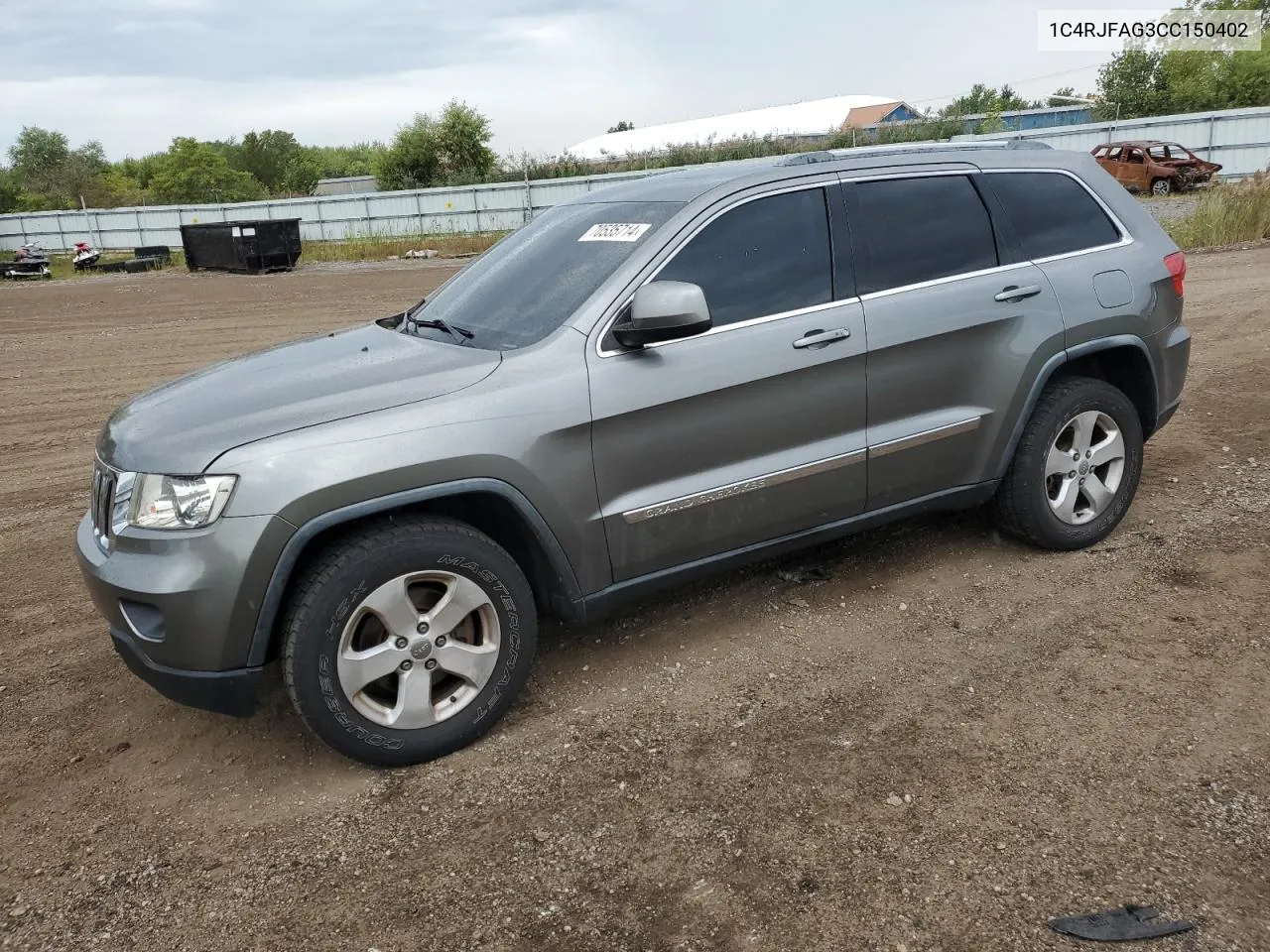 2012 Jeep Grand Cherokee Laredo VIN: 1C4RJFAG3CC150402 Lot: 70535714