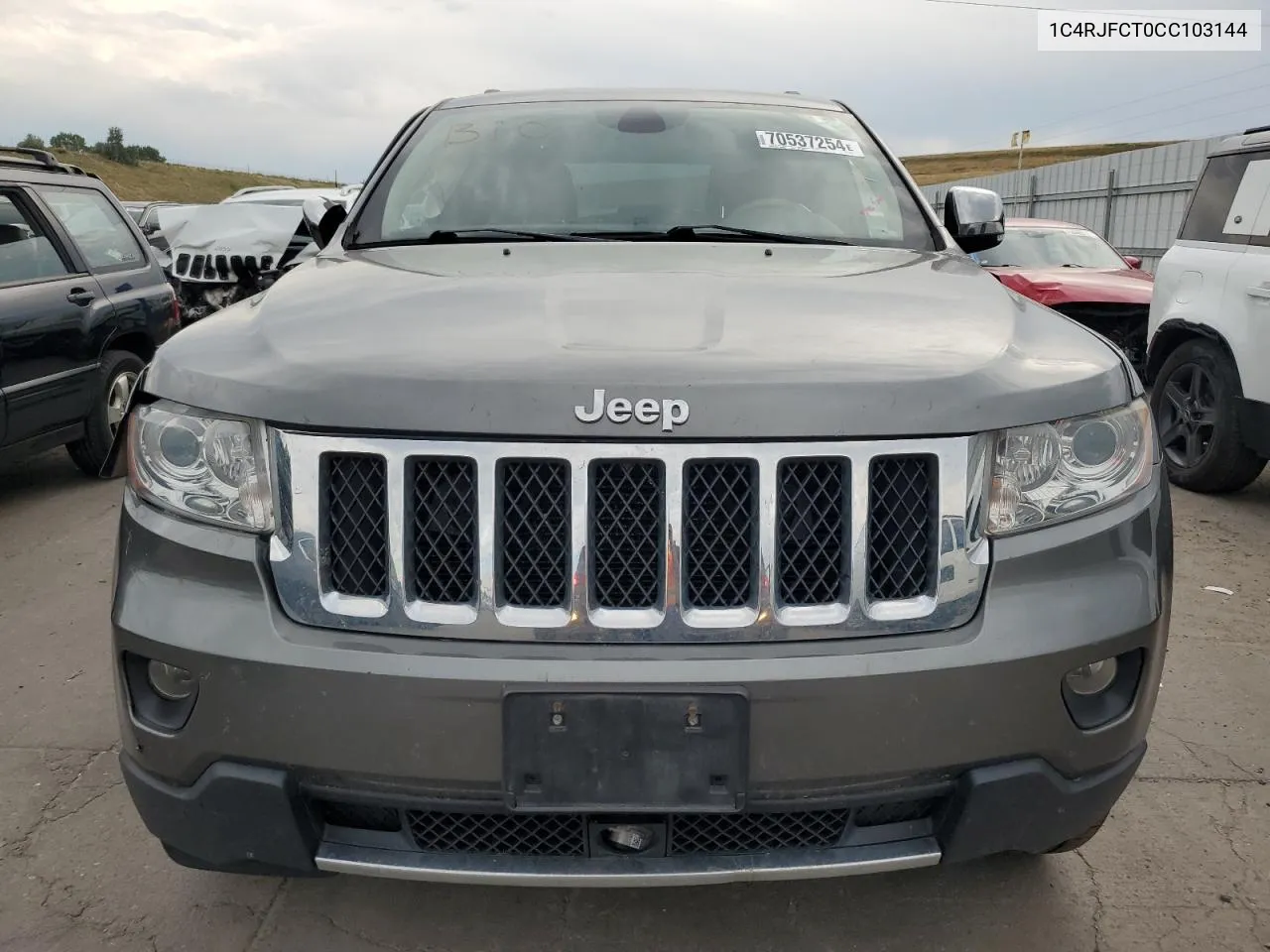 1C4RJFCT0CC103144 2012 Jeep Grand Cherokee Overland