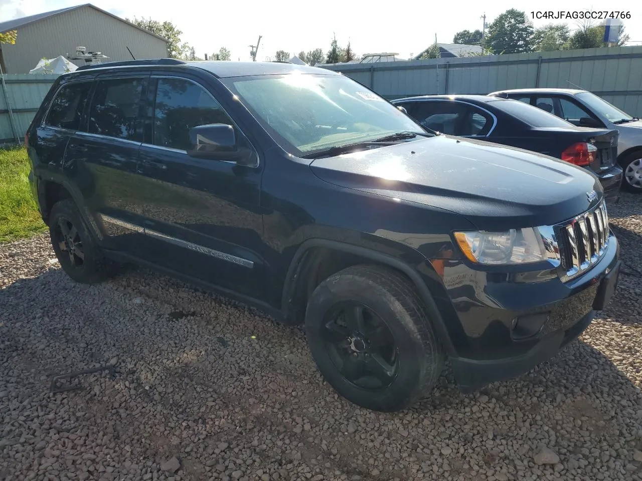 2012 Jeep Grand Cherokee Laredo VIN: 1C4RJFAG3CC274766 Lot: 70602404