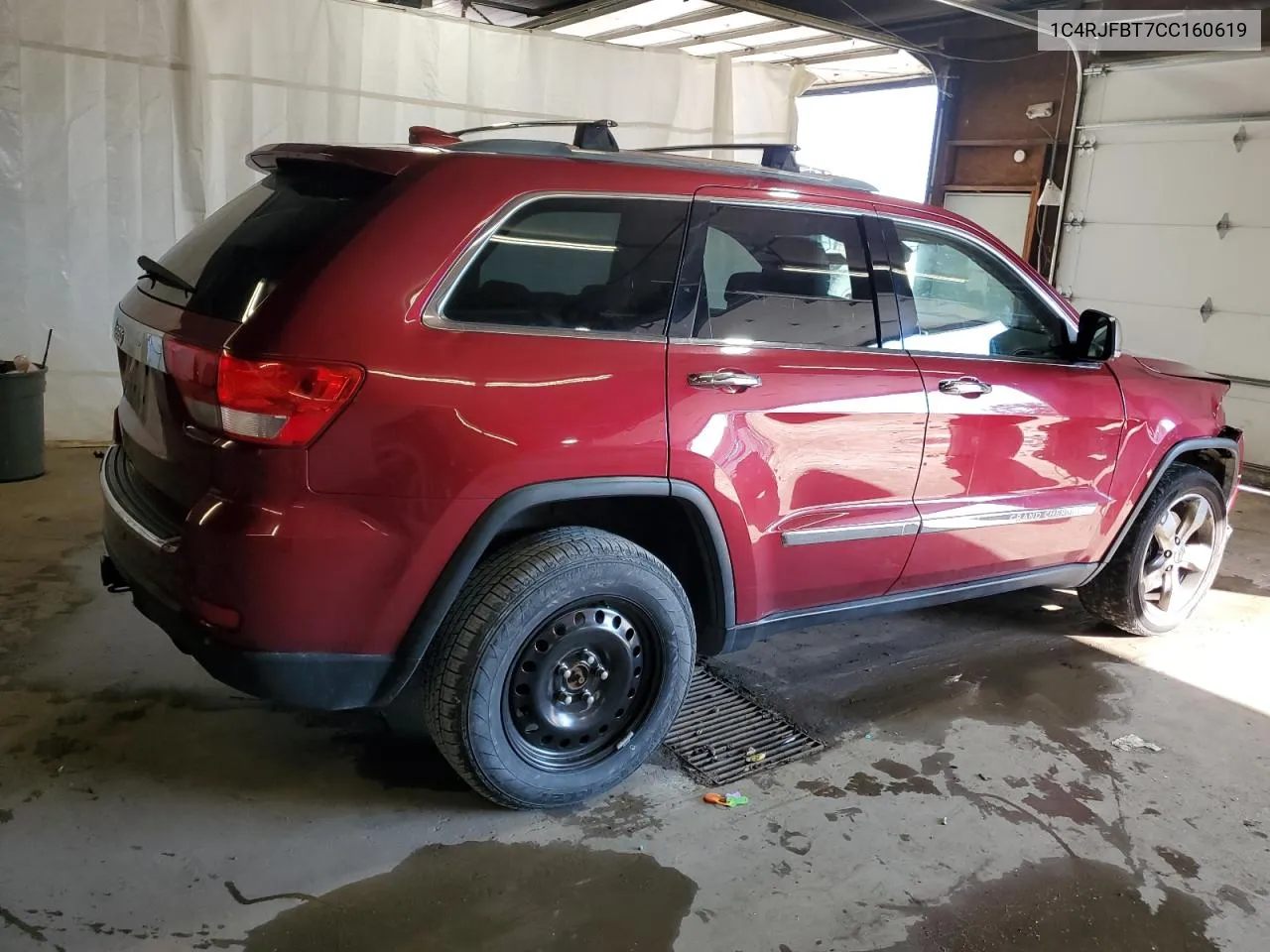 2012 Jeep Grand Cherokee Limited VIN: 1C4RJFBT7CC160619 Lot: 70772984