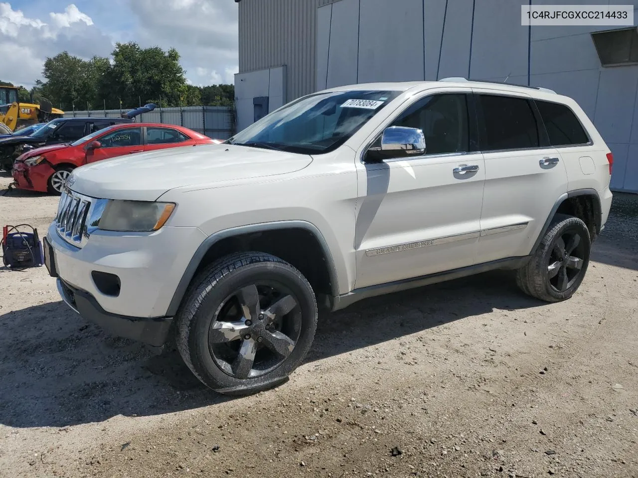 2012 Jeep Grand Cherokee Overland VIN: 1C4RJFCGXCC214433 Lot: 70783084