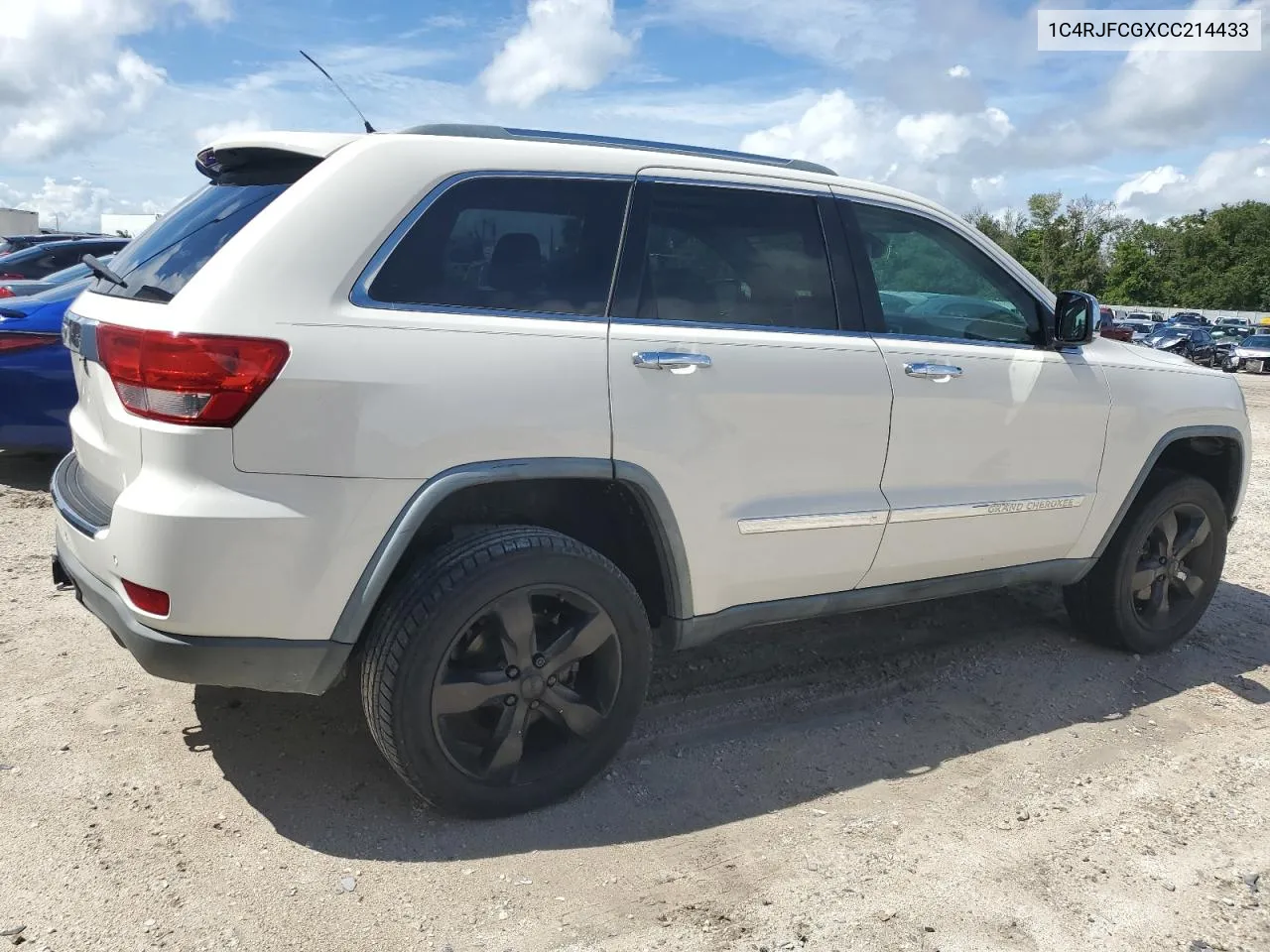 2012 Jeep Grand Cherokee Overland VIN: 1C4RJFCGXCC214433 Lot: 70783084