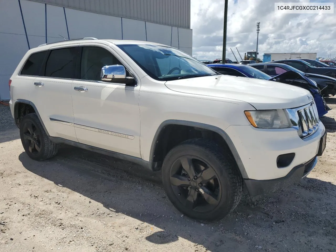 2012 Jeep Grand Cherokee Overland VIN: 1C4RJFCGXCC214433 Lot: 70783084