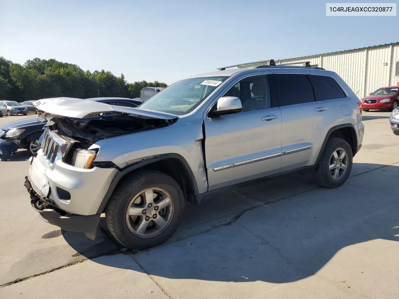 1C4RJEAGXCC320877 2012 Jeep Grand Cherokee Laredo