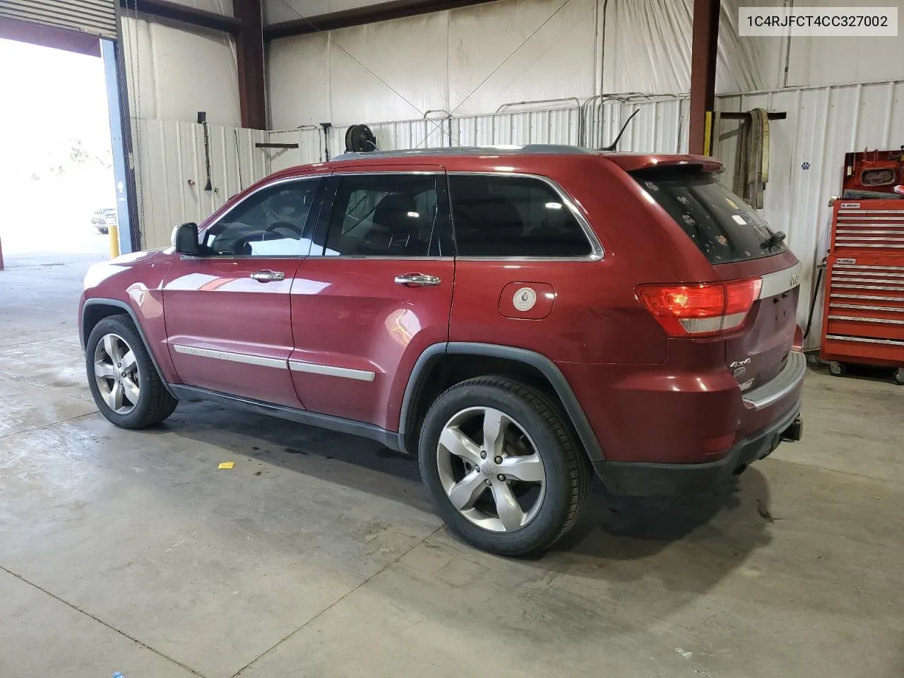 2012 Jeep Grand Cherokee Overland VIN: 1C4RJFCT4CC327002 Lot: 71409804