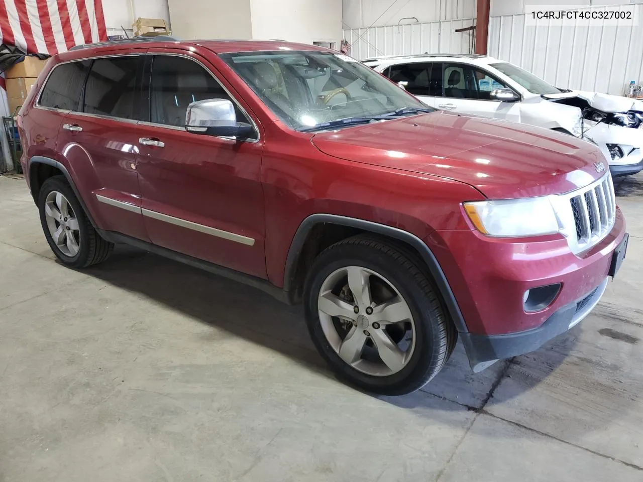 2012 Jeep Grand Cherokee Overland VIN: 1C4RJFCT4CC327002 Lot: 71409804