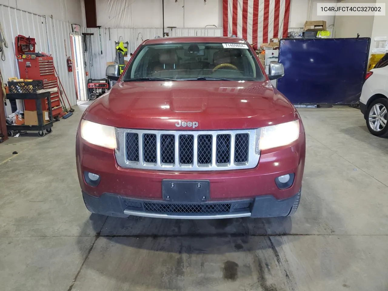 1C4RJFCT4CC327002 2012 Jeep Grand Cherokee Overland