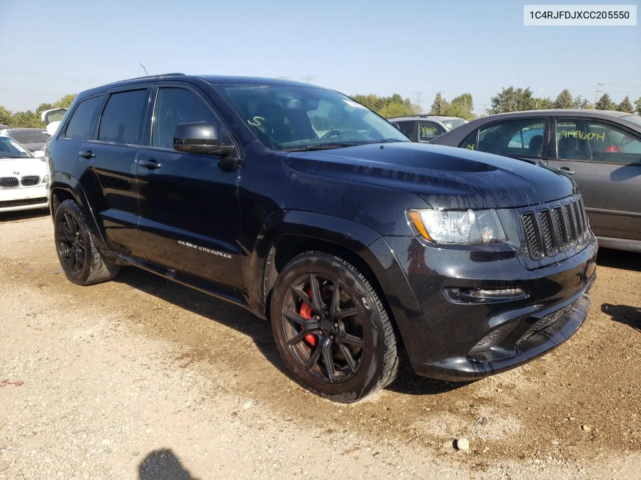 1C4RJFDJXCC205550 2012 Jeep Grand Cherokee Srt-8