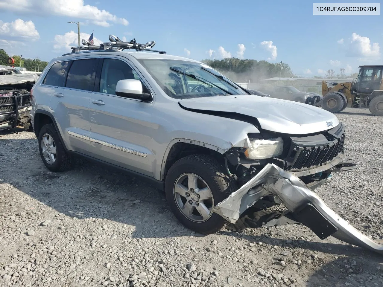 2012 Jeep Grand Cherokee Laredo VIN: 1C4RJFAG6CC309784 Lot: 71614284