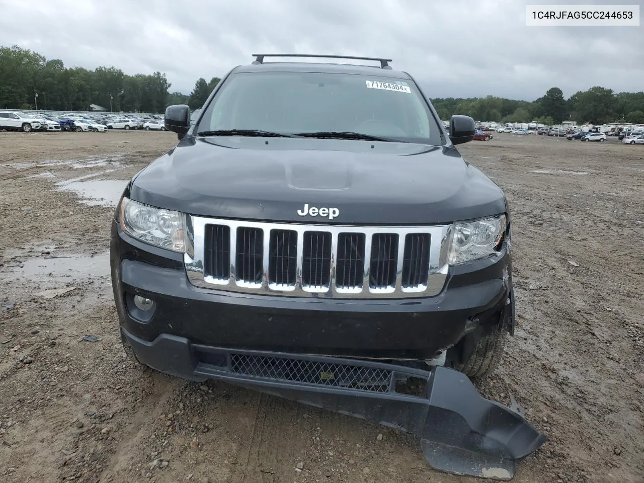 2012 Jeep Grand Cherokee Laredo VIN: 1C4RJFAG5CC244653 Lot: 71764304