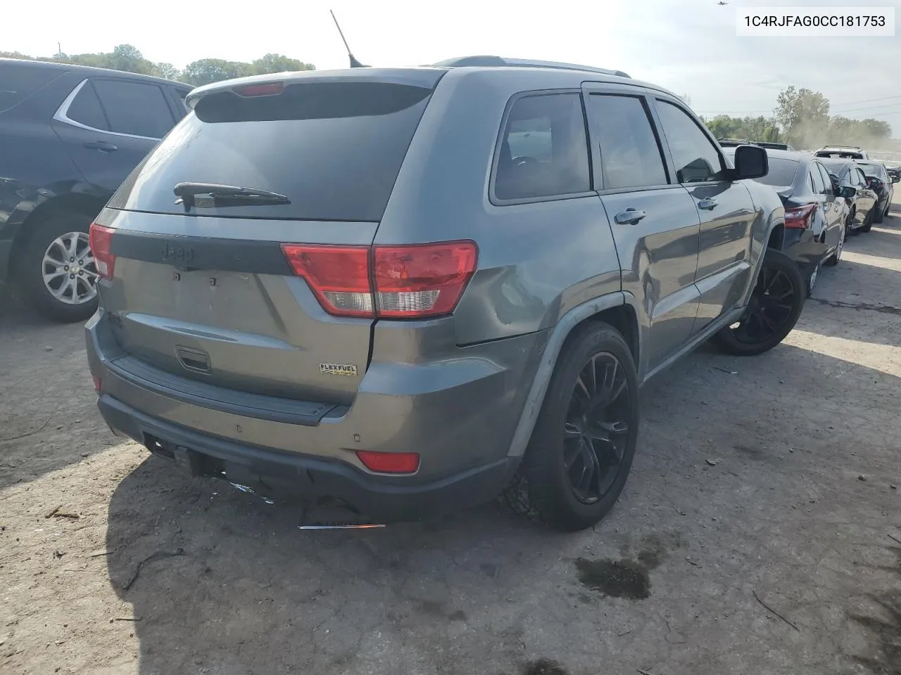 1C4RJFAG0CC181753 2012 Jeep Grand Cherokee Laredo