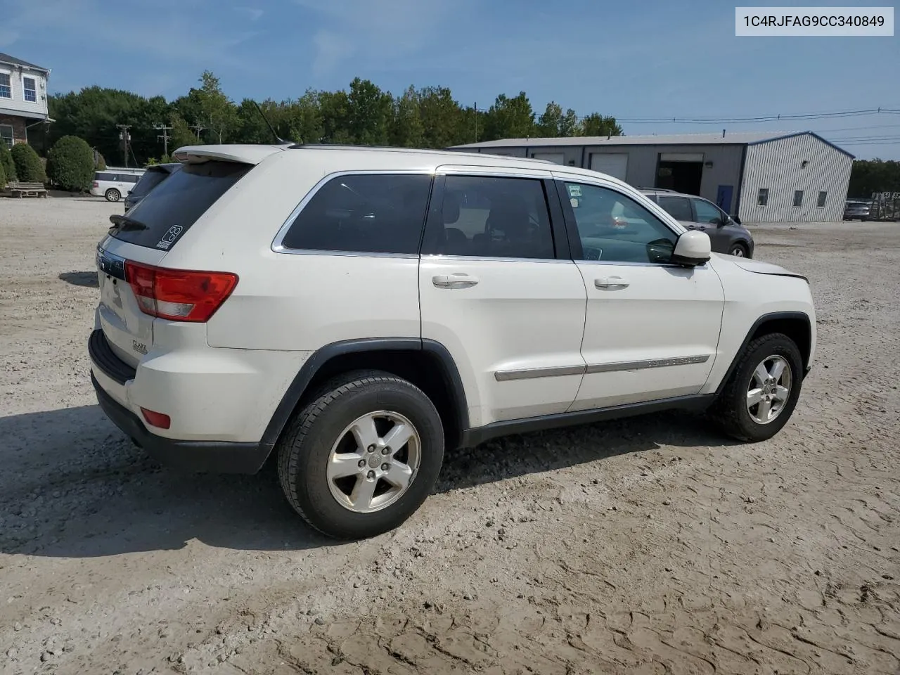 2012 Jeep Grand Cherokee Laredo VIN: 1C4RJFAG9CC340849 Lot: 72011154