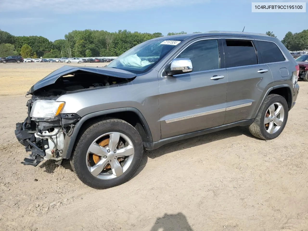 2012 Jeep Grand Cherokee Limited VIN: 1C4RJFBT9CC195100 Lot: 72161834