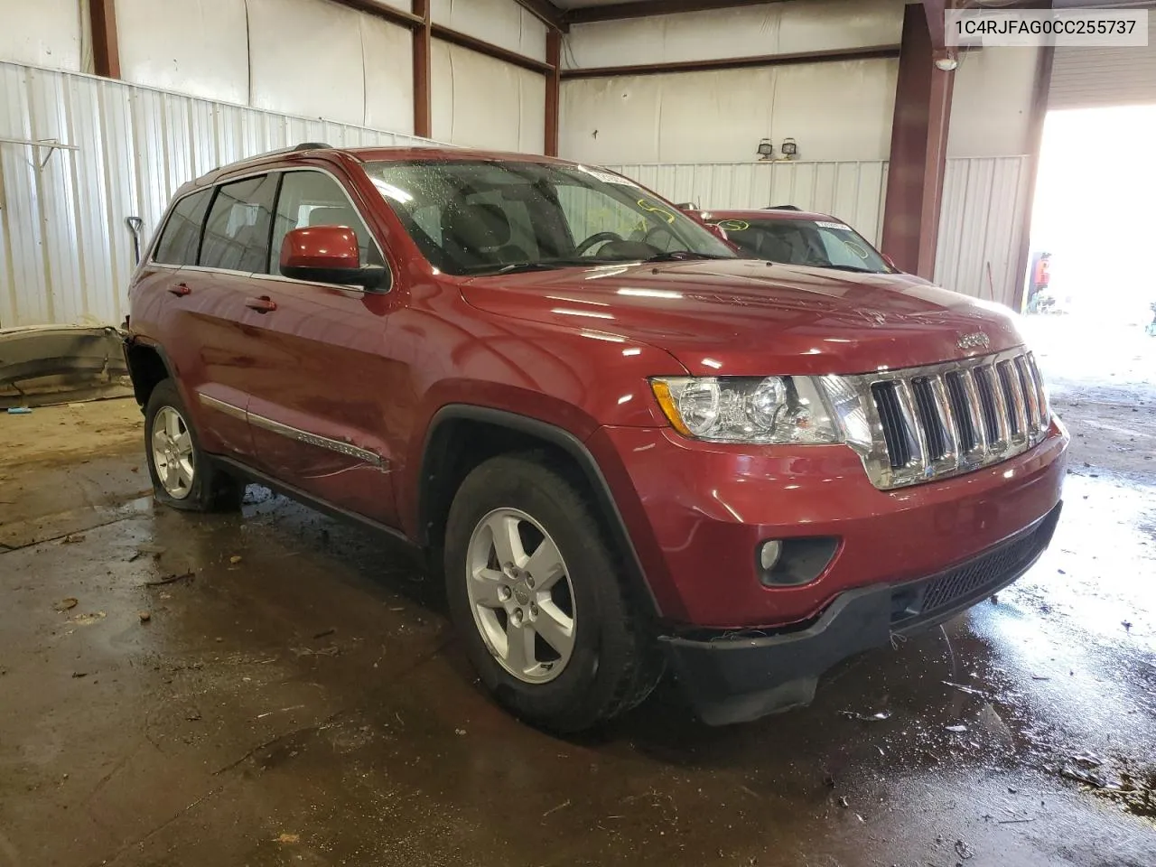 2012 Jeep Grand Cherokee Laredo VIN: 1C4RJFAG0CC255737 Lot: 72192334