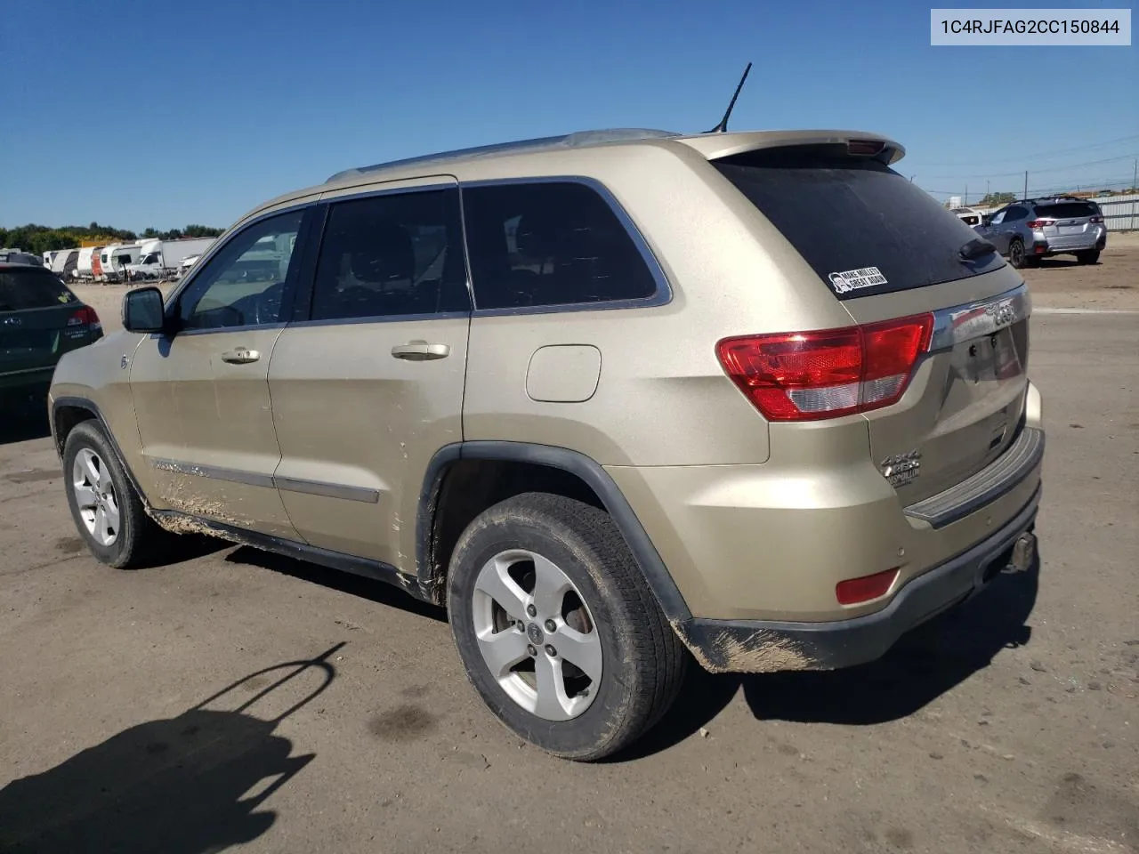 1C4RJFAG2CC150844 2012 Jeep Grand Cherokee Laredo