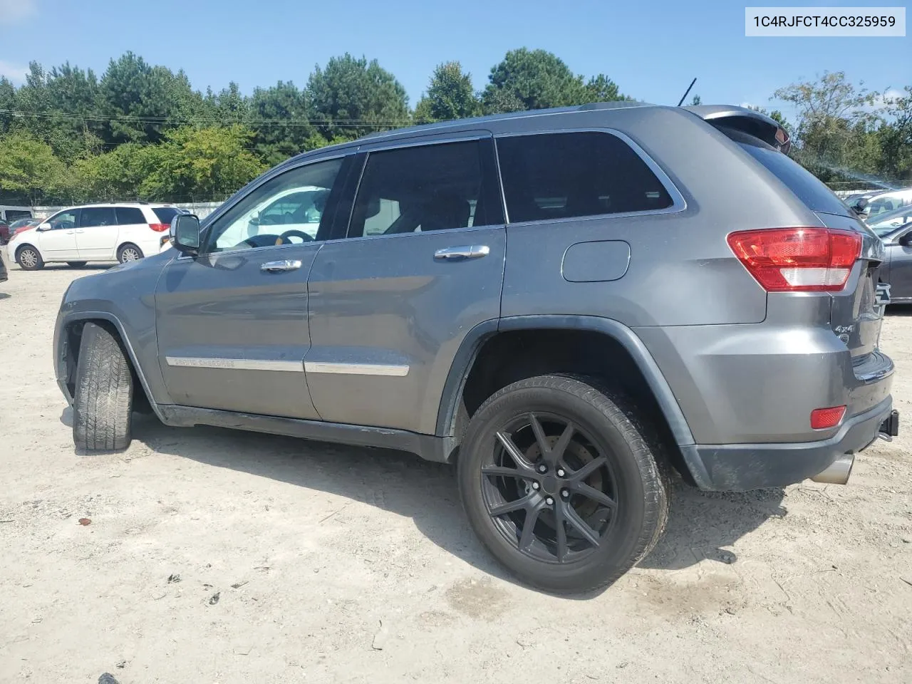 2012 Jeep Grand Cherokee Overland VIN: 1C4RJFCT4CC325959 Lot: 72350784