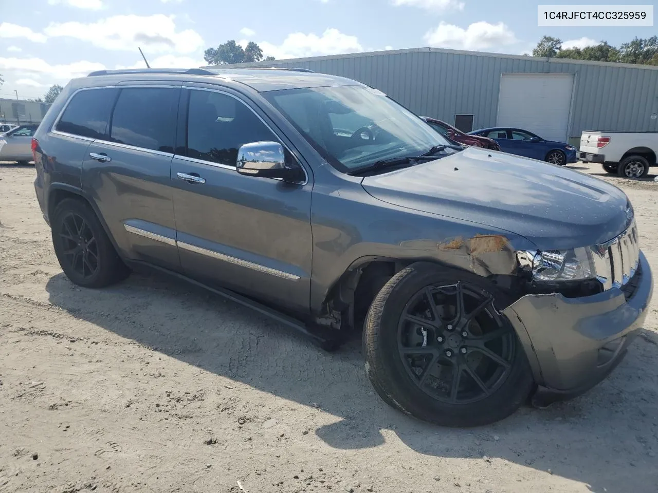 2012 Jeep Grand Cherokee Overland VIN: 1C4RJFCT4CC325959 Lot: 72350784