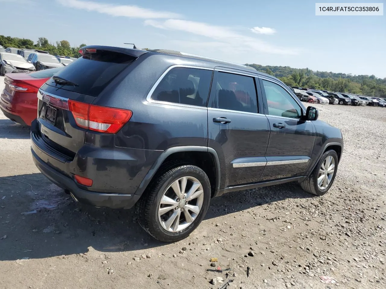 2012 Jeep Grand Cherokee Laredo VIN: 1C4RJFAT5CC353806 Lot: 72438544