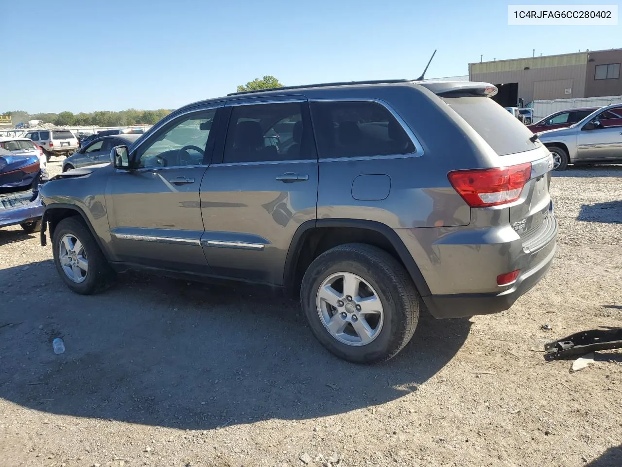 2012 Jeep Grand Cherokee Laredo VIN: 1C4RJFAG6CC280402 Lot: 72554624