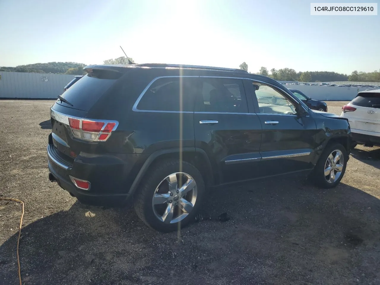 2012 Jeep Grand Cherokee Overland VIN: 1C4RJFCG8CC129610 Lot: 72571174