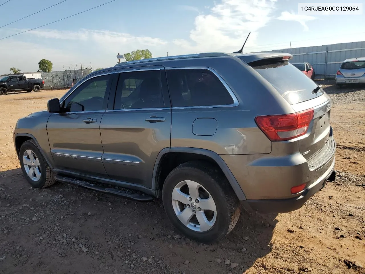 2012 Jeep Grand Cherokee Laredo VIN: 1C4RJEAG0CC129064 Lot: 72571594