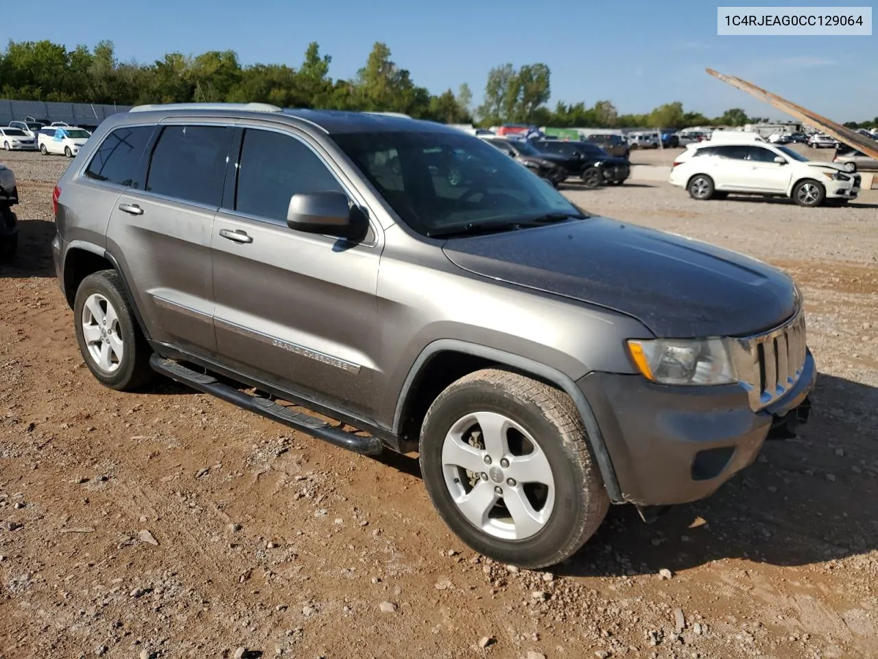 1C4RJEAG0CC129064 2012 Jeep Grand Cherokee Laredo