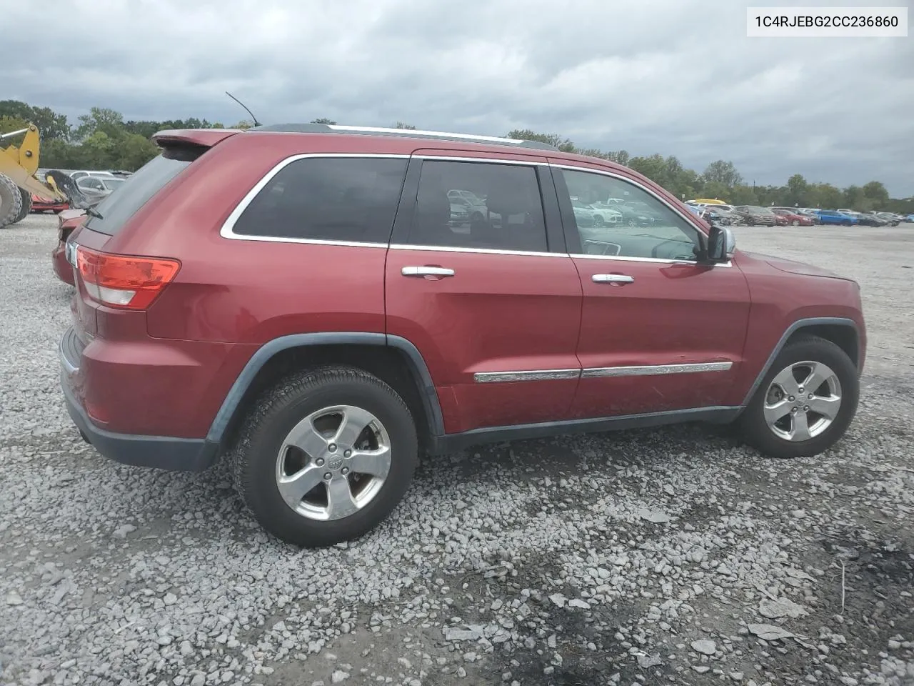 2012 Jeep Grand Cherokee Limited VIN: 1C4RJEBG2CC236860 Lot: 72763584