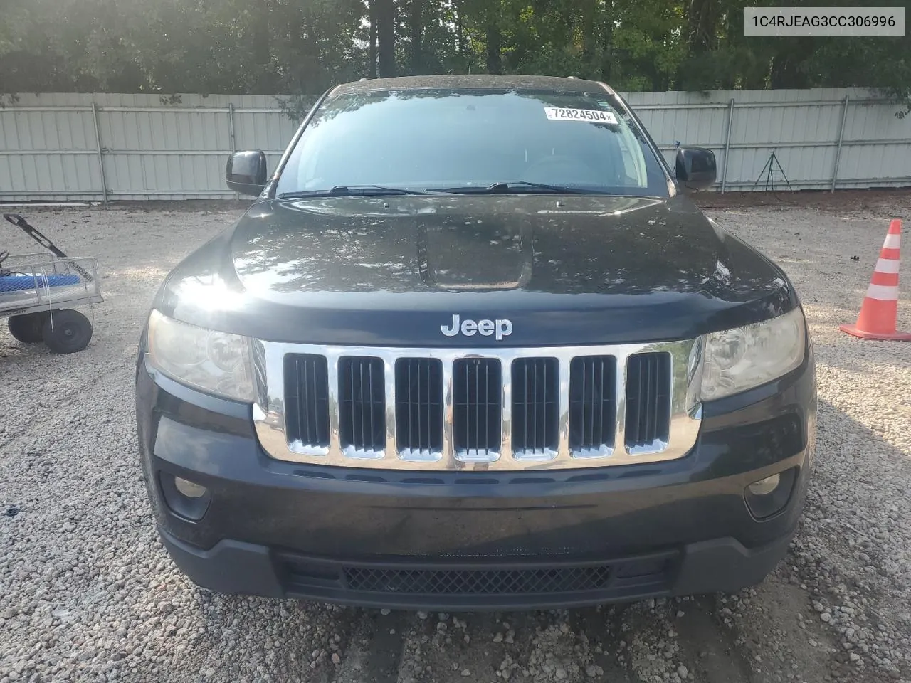 2012 Jeep Grand Cherokee Laredo VIN: 1C4RJEAG3CC306996 Lot: 72824504