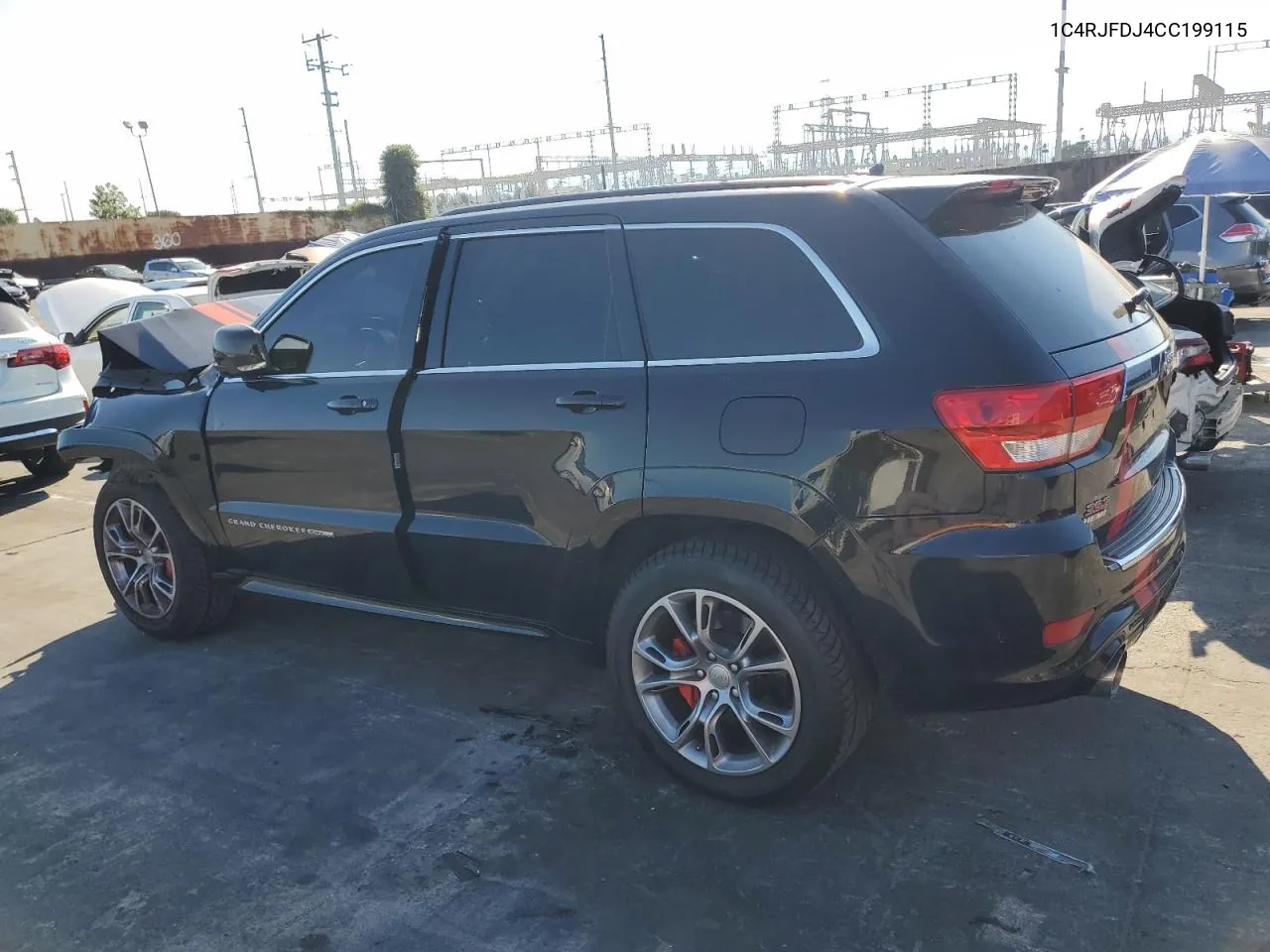 2012 Jeep Grand Cherokee Srt-8 VIN: 1C4RJFDJ4CC199115 Lot: 72941724