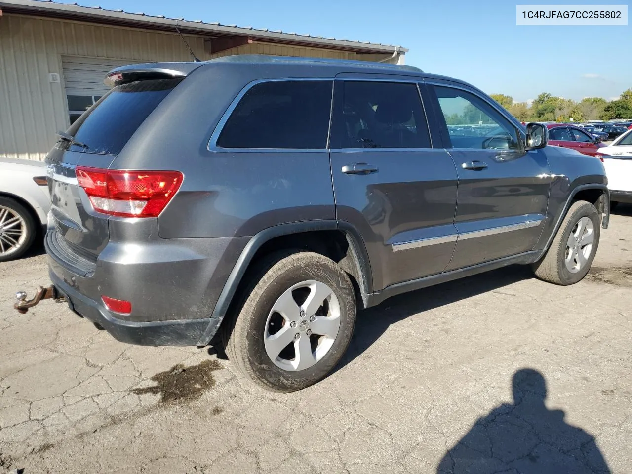 2012 Jeep Grand Cherokee Laredo VIN: 1C4RJFAG7CC255802 Lot: 73156894