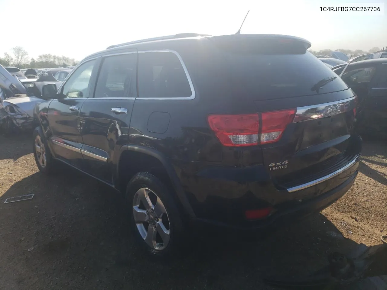 2012 Jeep Grand Cherokee Limited VIN: 1C4RJFBG7CC267706 Lot: 73407094