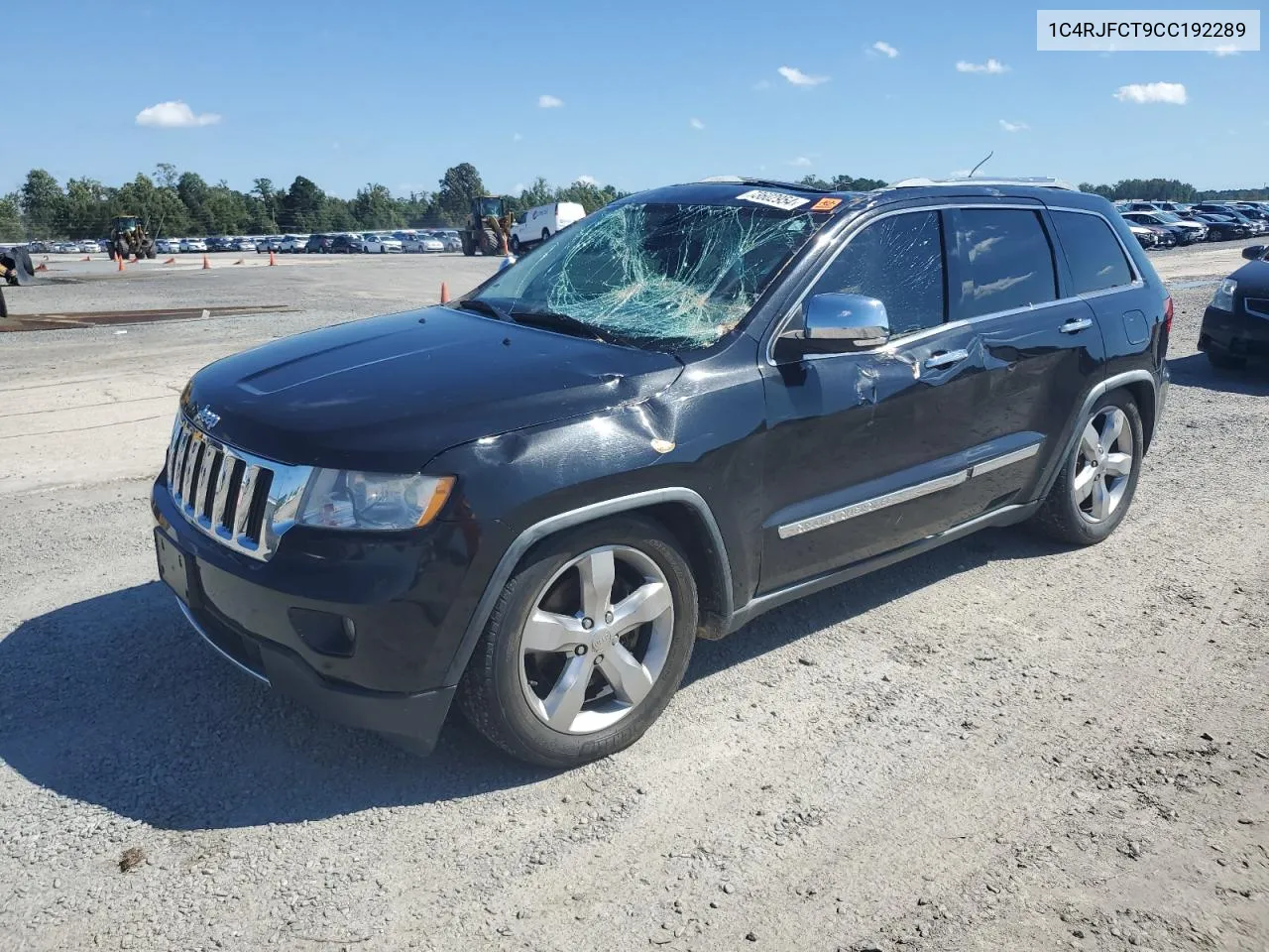 2012 Jeep Grand Cherokee Overland VIN: 1C4RJFCT9CC192289 Lot: 73602954